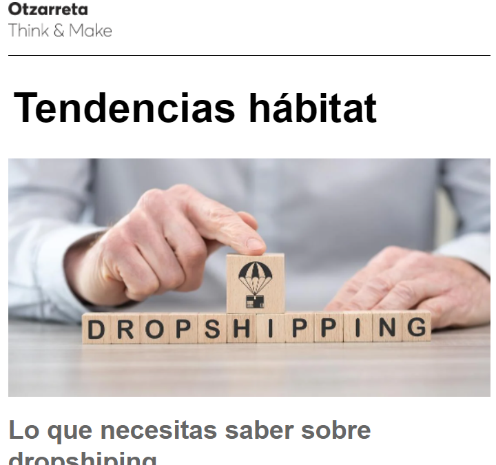 Tendencias hábitat: dropshipping
